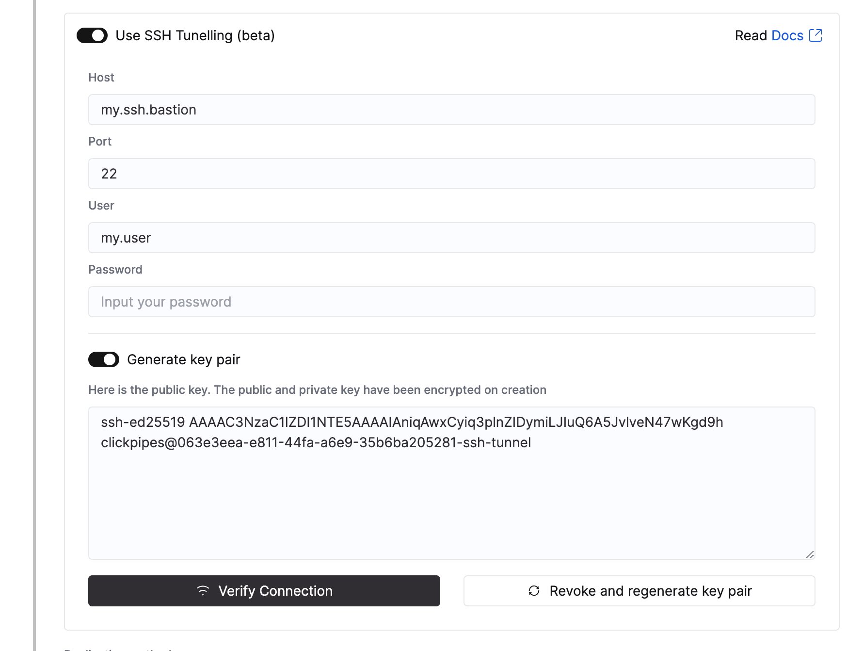 SSH tunneling - Zoomed